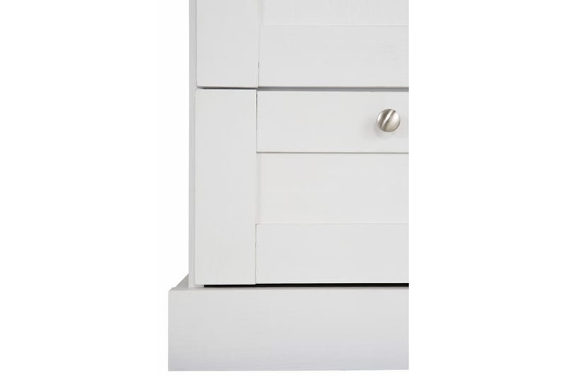Dareia Garderobe 60 cm - Hvit / Brun - Oppbevaring - Klesoppbevaring - Garderober & garderobesystem - Garderobeskap & klesskap