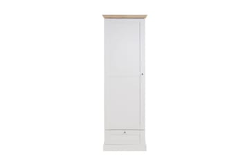 Dareia Garderobe 60 cm - Hvit / Brun - Oppbevaring - Klesoppbevaring - Garderober & garderobesystem - Garderobeskap & klesskap