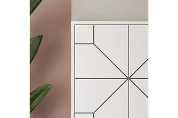 Dune Garderobeskap 62,6x136 cm Hvit - Hanah Home - Oppbevaring - Klesoppbevaring - Garderober & garderobesystem - Garderobeskap & klesskap