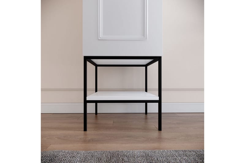 Elesham Garderobe 50x42 - Hvit - Oppbevaring - Klesoppbevaring - Garderober & garderobesystem - Garderobeskap & klesskap