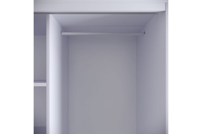 Elesham Garderobe 57x120 - Hvit - Garderobeskap & klesskap