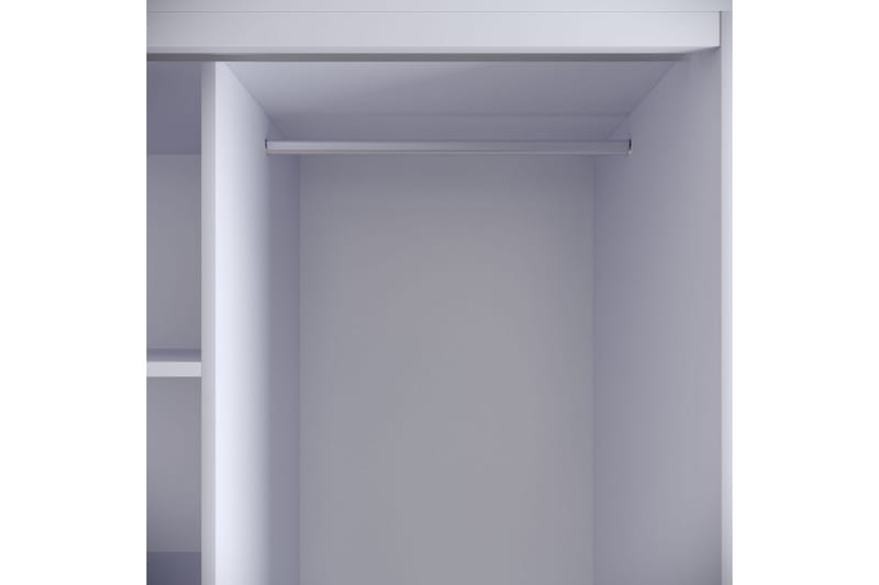 Elesham Garderobe 57x150 - Hvit - Oppbevaring - Klesoppbevaring - Garderober & garderobesystem - Garderobeskap & klesskap