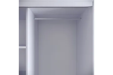 Elesham Garderobe 57x190 - Hvit - Oppbevaring - Klesoppbevaring - Garderober & garderobesystem - Garderobeskap & klesskap