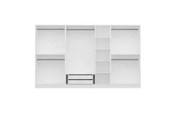 Fruitland Garderobe 315 cm - Hvit - Oppbevaring - Klesoppbevaring - Garderober & garderobesystem - Garderobeskap & klesskap