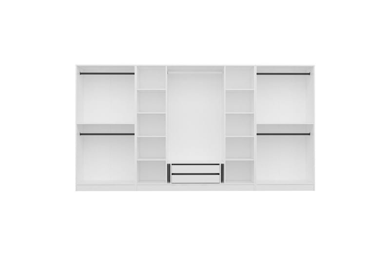 Fruitland Garderobe 360 cm - Hvit - Oppbevaring - Klesoppbevaring - Garderober & garderobesystem - Garderobeskap & klesskap