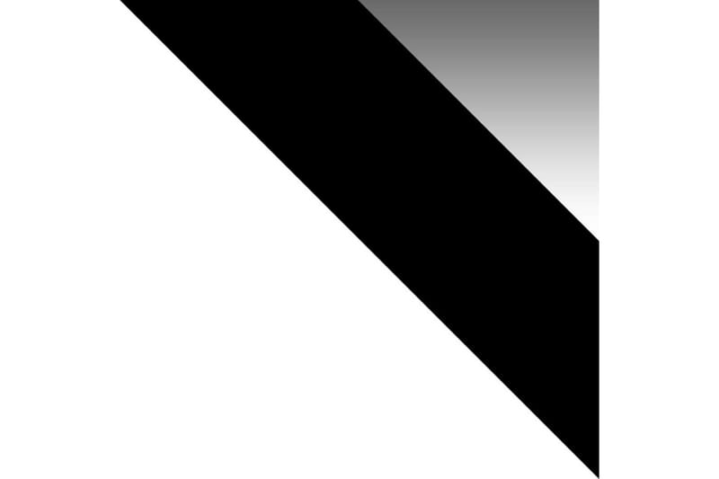 Garderobe + LED - Hvit | Svart - Oppbevaring - Klesoppbevaring - Garderober & garderobesystem - Garderobeskap & klesskap