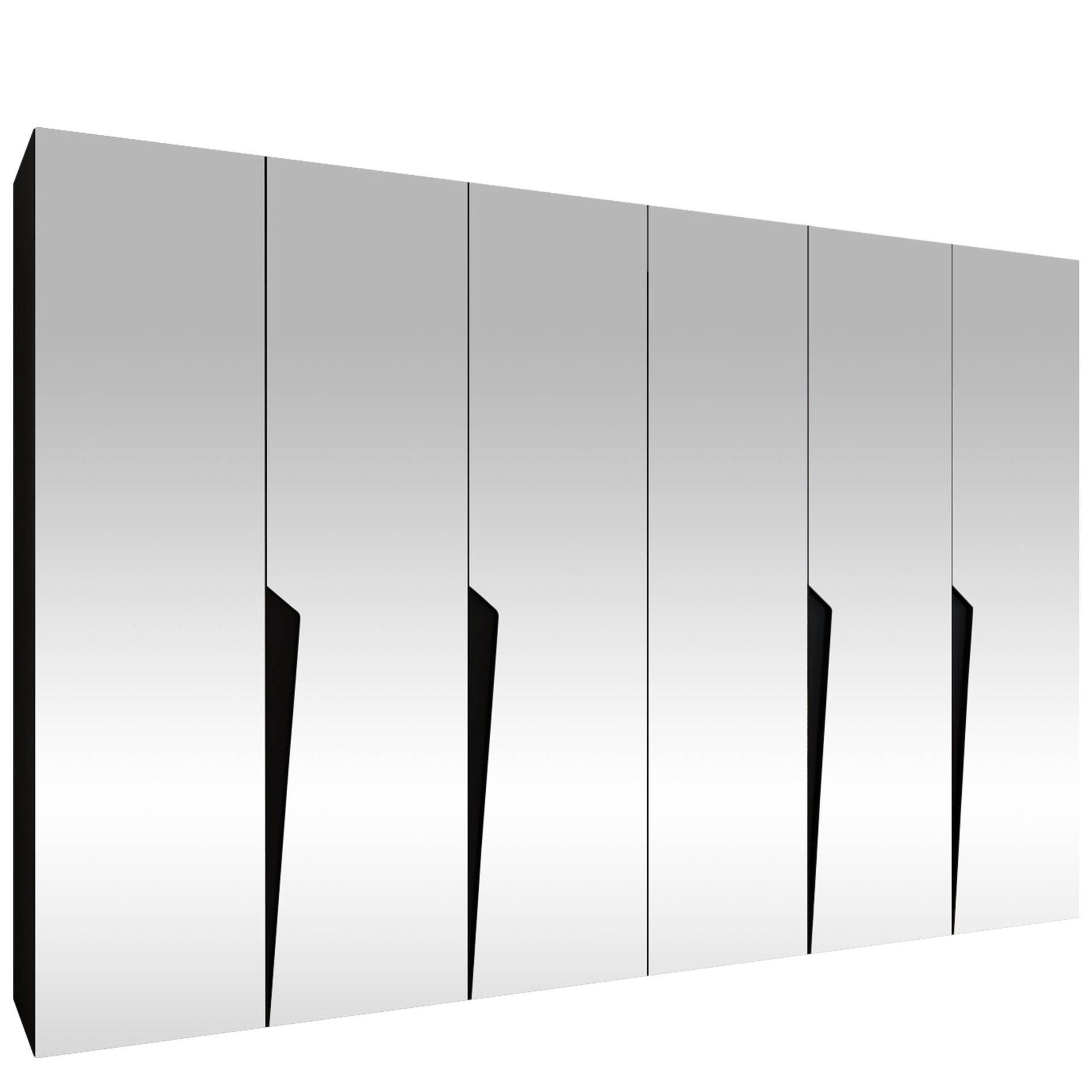 garderobeskap Garderobeskap PIANO 3 300 svart Svart -