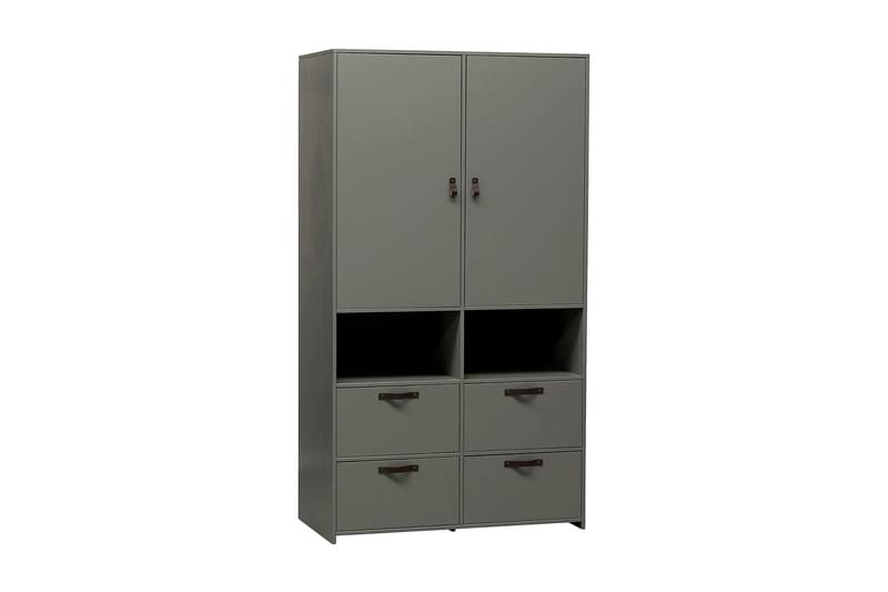 Jirueque Garderobe med Oppbevaring - Grå - Oppbevaring - Klesoppbevaring - Garderober & garderobesystem - Garderobeskap & klesskap