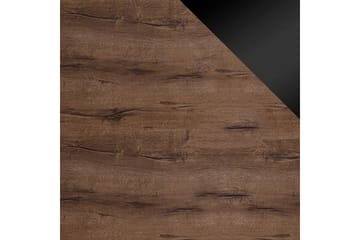 Najera Garderobe 150x68,5x215 cm - Eik | Svart - Oppbevaring - Klesoppbevaring - Garderober & garderobesystem - Garderobeskap & klesskap