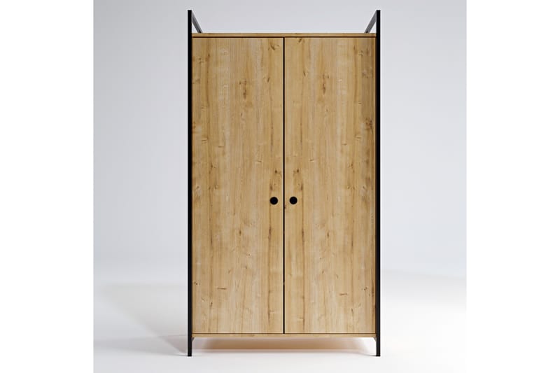 Ombleze Garderobe 100x40 cm - Natur - Garderobeskap & klesskap