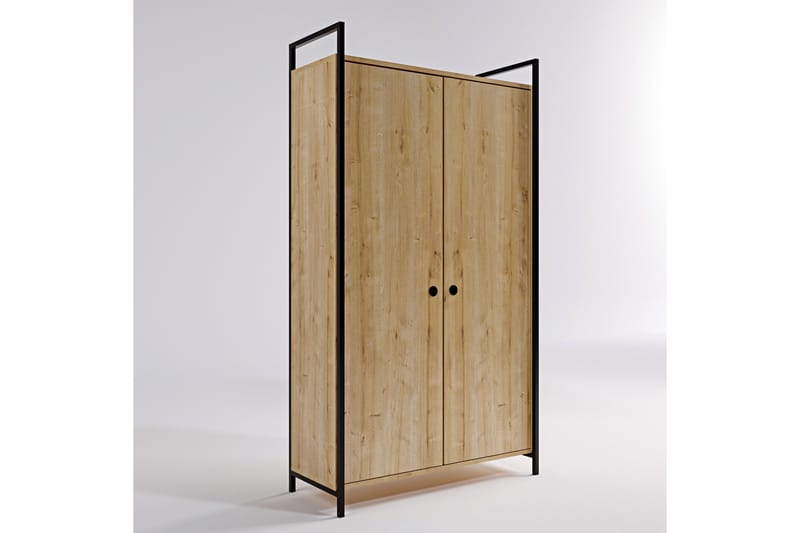 Ombleze Garderobe 100x40 cm - Natur - Oppbevaring - Klesoppbevaring - Garderober & garderobesystem - Garderobeskap & klesskap