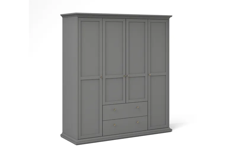 Paris Garderobeskap med 2 Dører - Oppbevaring - Klesoppbevaring - Garderober & garderobesystem - Garderobeskap & klesskap