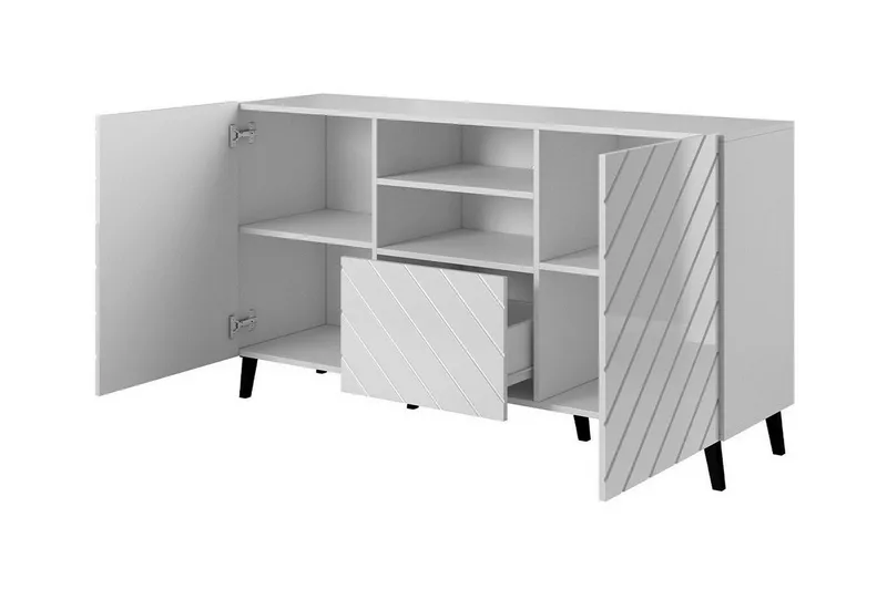 Strontian Byrå 150 cm Scandinavian Choice Black - Oppbevaring - Klesoppbevaring - Garderober & garderobesystem - Garderobeskap & klesskap