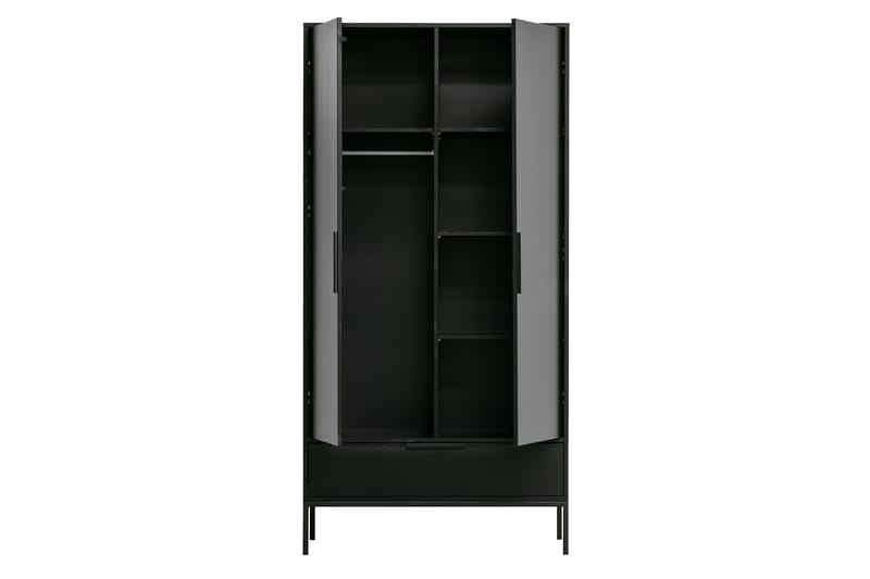 Swichor Garderobe - Svart - Oppbevaring - Klesoppbevaring - Garderober & garderobesystem - Garderobeskap & klesskap