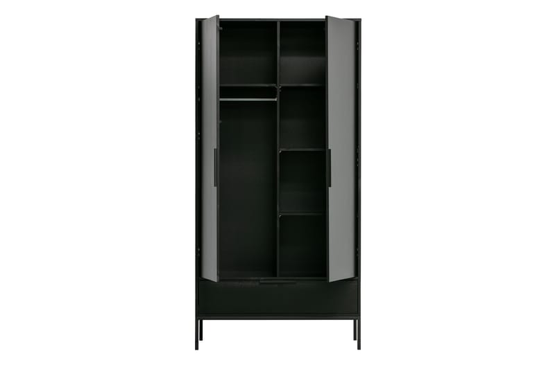 Swichor Garderobe - Svart - Oppbevaring - Klesoppbevaring - Garderober & garderobesystem - Garderobeskap & klesskap