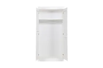 Varius Garderobe 94 cm 2 Dører - Hvit Furu - Oppbevaring - Klesoppbevaring - Garderober & garderobesystem - Garderobeskap & klesskap