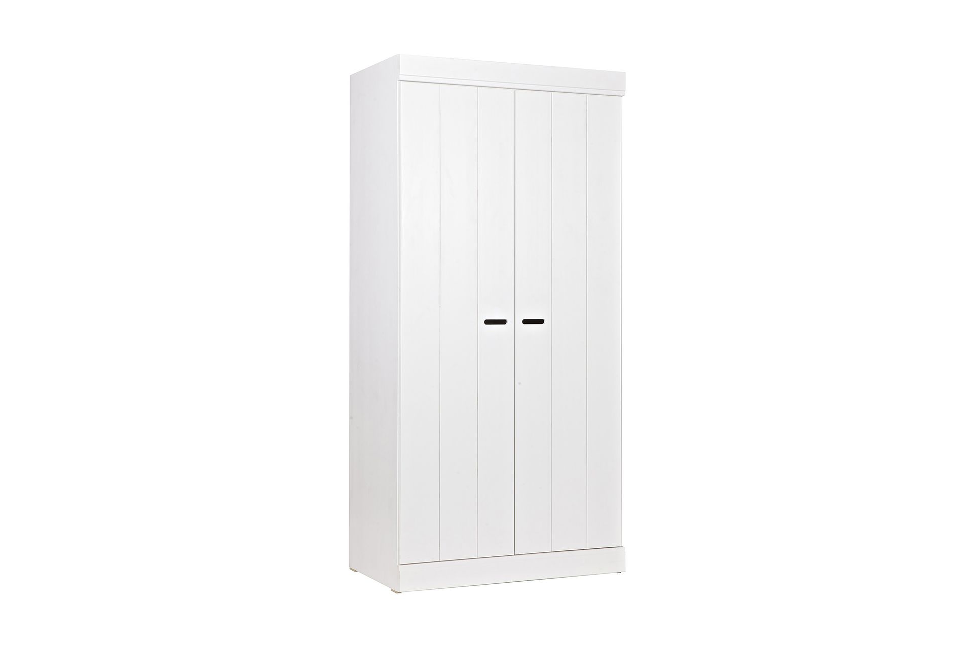 Varius Garderobe 94 cm 2 Dører - Hvit Furu - Oppbevaring - Klesoppbevaring - Garderober & garderobesystem - Garderobeskap & klesskap