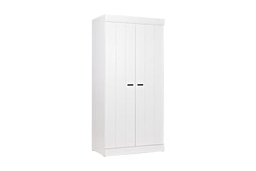 Varius Garderobe 94 cm 2 Dører - Hvit Furu - Oppbevaring - Klesoppbevaring - Garderober & garderobesystem - Garderobeskap & klesskap