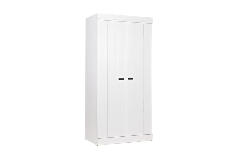 Varius Garderobe 94 cm 2 Dører - Hvit Furu - Oppbevaring - Klesoppbevaring - Garderober & garderobesystem - Garderobeskap & klesskap