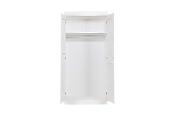 Varius Garderobe 94 cm 2 Dører - Hvit Furu - Oppbevaring - Klesoppbevaring - Garderober & garderobesystem - Garderobeskap & klesskap