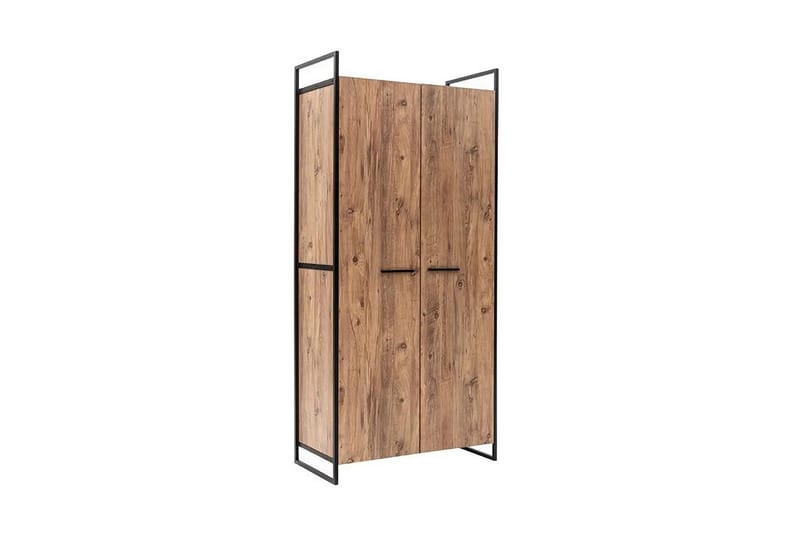Witonia Garderobe 104x52 cm - Natur - Oppbevaring - Klesoppbevaring - Garderober & garderobesystem - Garderobeskap & klesskap
