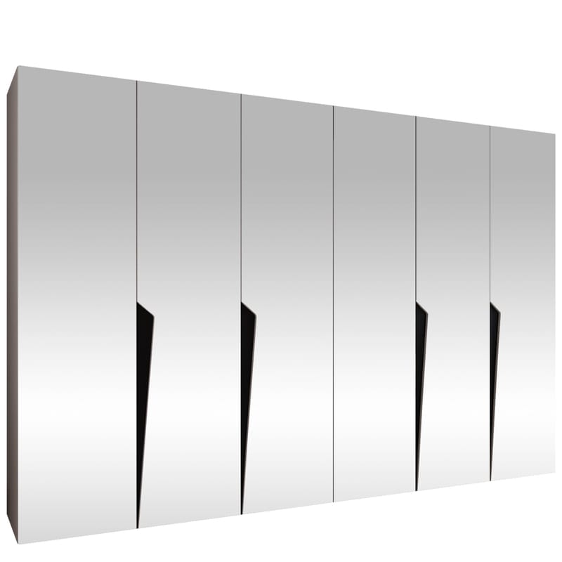 garderobeskap NO_BRAND Garderobeskap PIANO 3 300 cashmere Svart - Oppbevaring - Klesoppbevaring - Garderober & garderobesystem - Garderobeskap & klesskap
