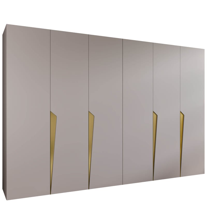 garderobeskap NO_BRAND Garderobeskap PIANO 1 300 cashmere Gull, undefined