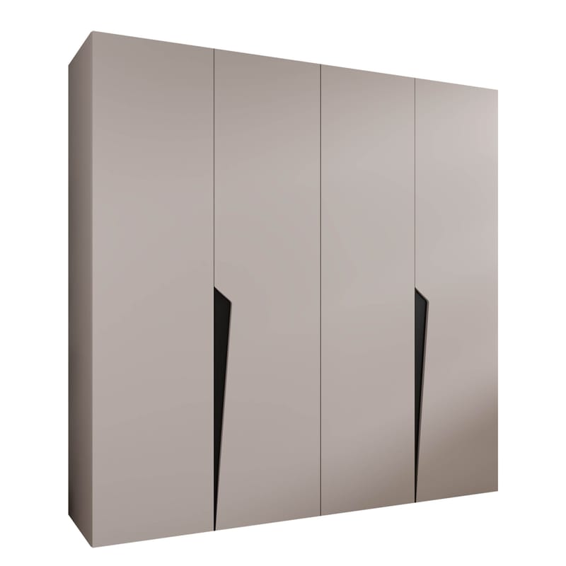 garderobeskap NO_BRAND Garderobeskap PIANO 1 200 cashmere Svart, undefined