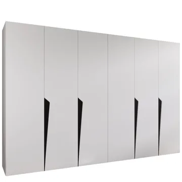 garderobeskap NO_BRAND Garderobeskap PIANO 1 300 hvit Svart