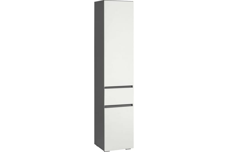 Garderobeskap uten speil Hudnall garderobe 38x35 cm høy Natur,Antracit - Oppbevaring - Klesoppbevaring - Garderober & garderobesystem