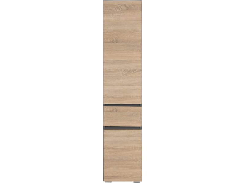 Garderobeskap uten speil Hudnall garderobe 38x35 cm høy Natur,Antracit - Oppbevaring - Klesoppbevaring - Garderober & garderobesystem