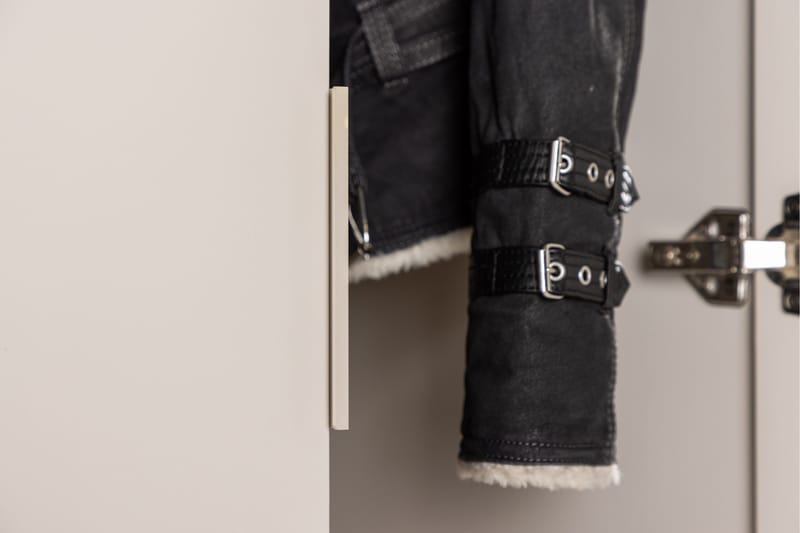 Garderobeskap uten speil Venture Home Nice garderobeskap 60x177 cm beige Beige - Oppbevaring - Klesoppbevaring - Garderober & garderobesystem - Garderobeskap & klesskap