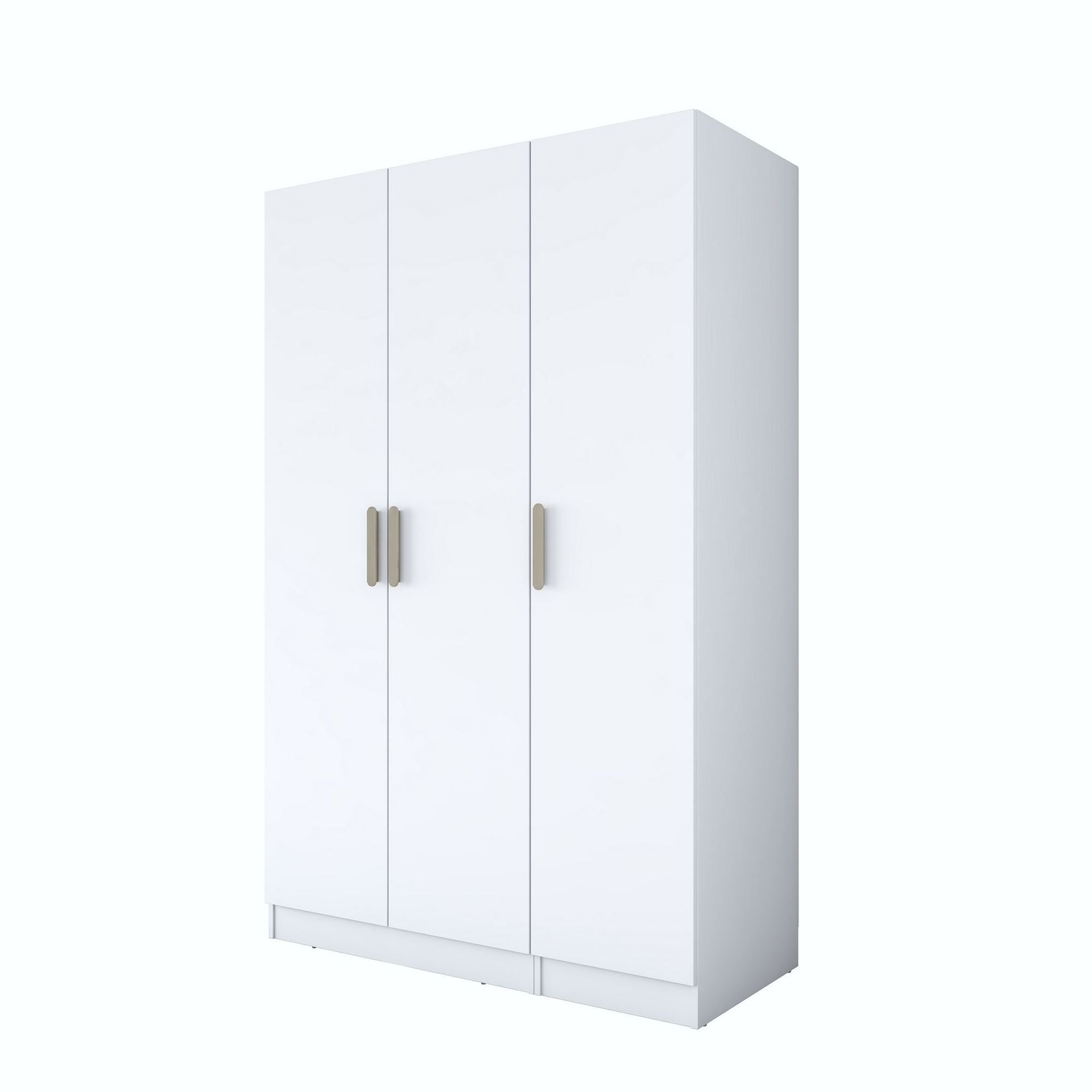 Garderobeskap Wallxpert Kira Shelf (135 x 210 x 57,5 cm) hvit - Hvit