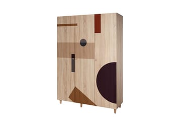 Gladfield Garderobesskåp 135x192 cm