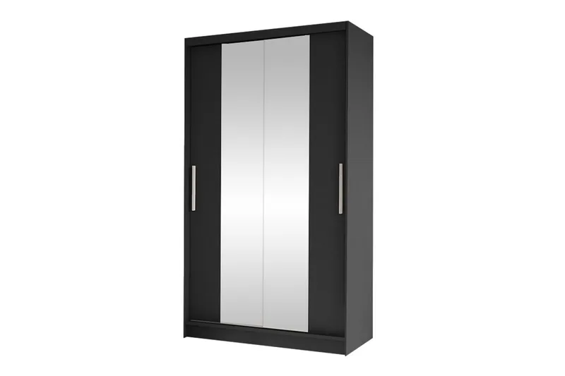 Glenmore Garderob m. Spegel Black, undefined