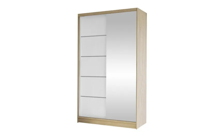 Glenmore Garderob m. Spegel NO_BRAND White, undefined