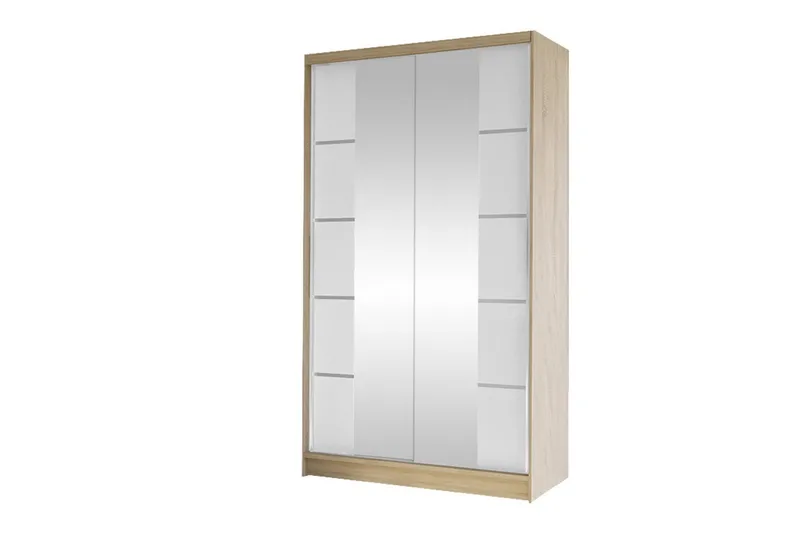 Glenmore Garderob m. Spegel NO_BRAND White, undefined