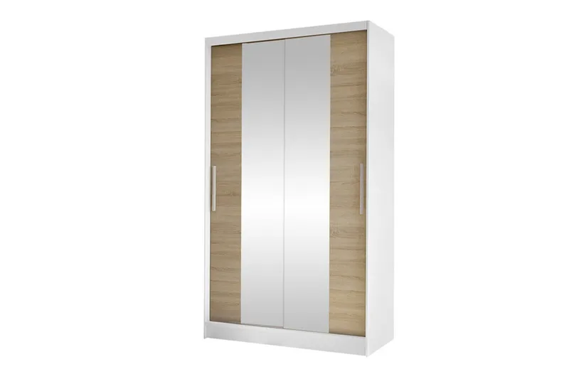 Glenmore Garderob m. Spegel NO_BRAND White, undefined