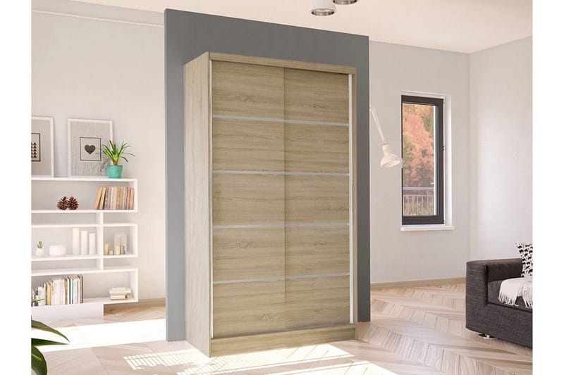 Glenmore Garderob NO_BRAND Brown - Oppbevaring - Klesoppbevaring - Garderober & garderobesystem