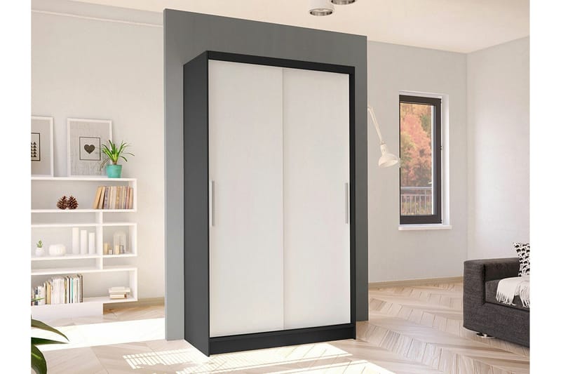 Glenmore Garderob NO_BRAND White - Oppbevaring - Klesoppbevaring - Garderober & garderobesystem