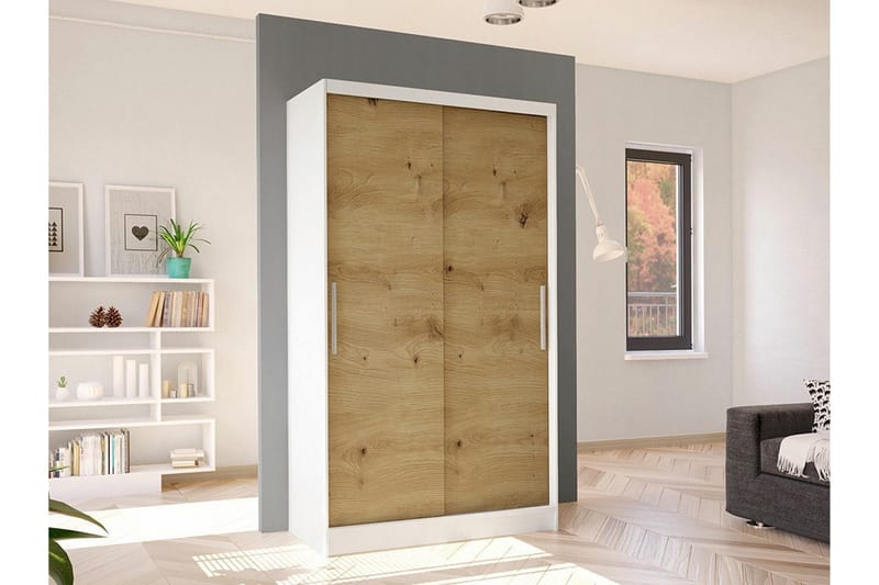 Glenmore Garderob White - Oppbevaring - Klesoppbevaring - Garderober & garderobesystem