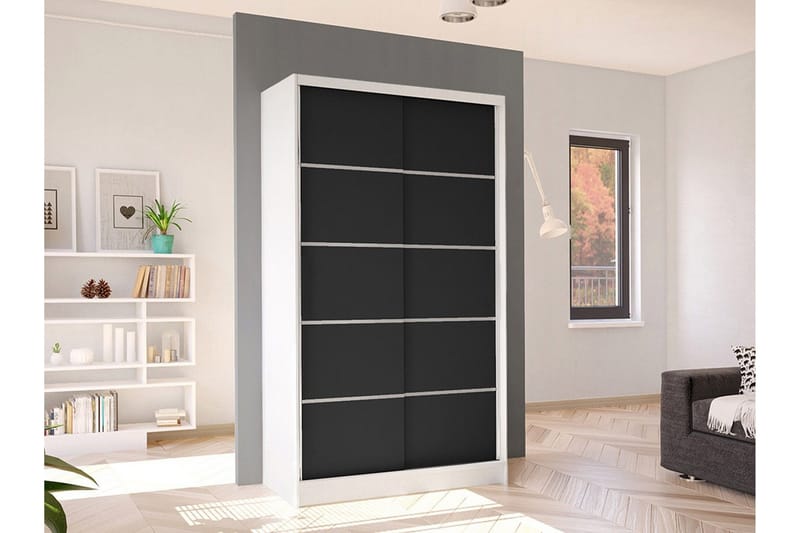 Glenmore Garderob White - Oppbevaring - Klesoppbevaring - Garderober & garderobesystem