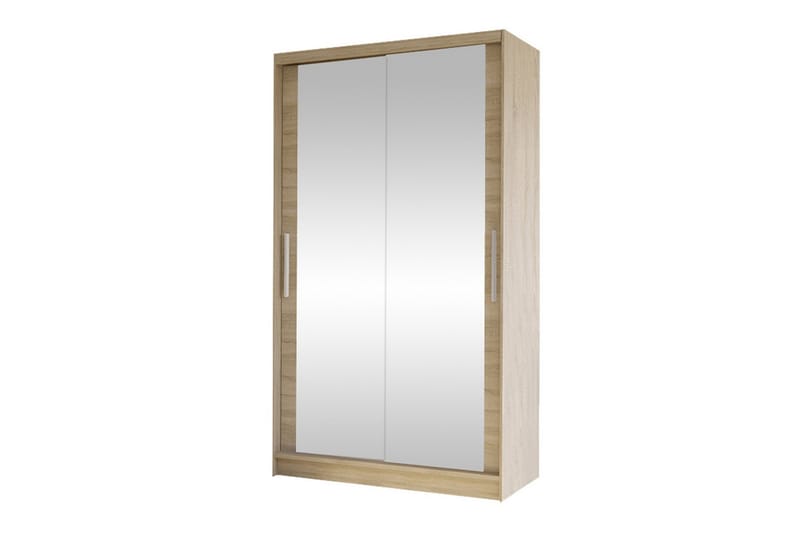 Glenmore Garderobe m. Speil - Brun - Oppbevaring - Klesoppbevaring - Garderober & garderobesystem