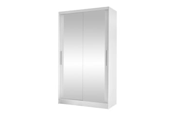 Glenmore Garderobe m. Speil - Hvid - Oppbevaring - Klesoppbevaring - Garderober & garderobesystem