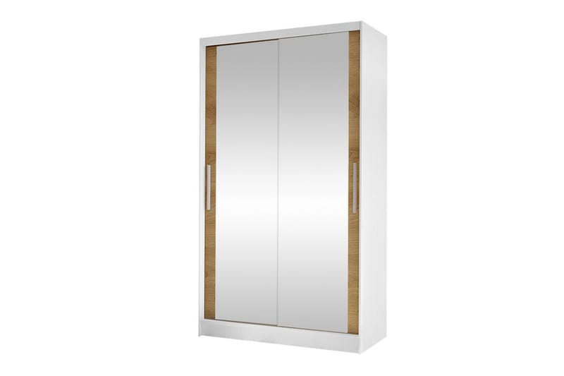 Glenmore Garderobe m. Speil - Hvid - Oppbevaring - Klesoppbevaring - Garderober & garderobesystem