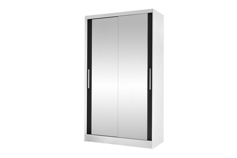 Glenmore Garderobe m. Speil - Hvid - Oppbevaring - Klesoppbevaring - Garderober & garderobesystem