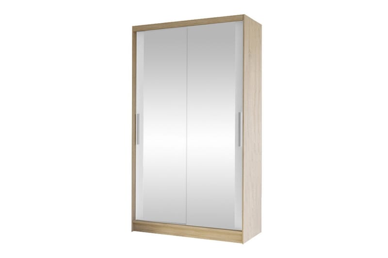 Glenmore Garderobe m. Speil - Hvid - Oppbevaring - Klesoppbevaring - Garderober & garderobesystem