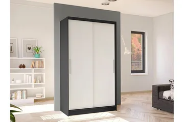 Glenmore Garderobeskap i Tre - Hvit - Oppbevaring - Klesoppbevaring - Garderober & garderobesystem
