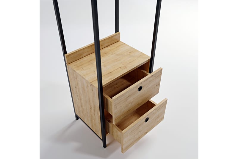 Goleni Garderobe 50x40 cm - Natur - Oppbevaring - Klesoppbevaring - Garderober & garderobesystem