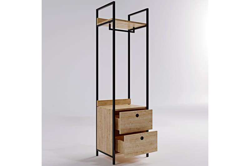 Goleni Garderobe 50x40 cm - Natur - Oppbevaring - Klesoppbevaring - Garderober & garderobesystem